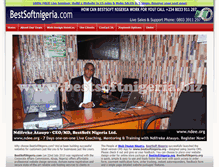 Tablet Screenshot of bestsoftnigeria.com